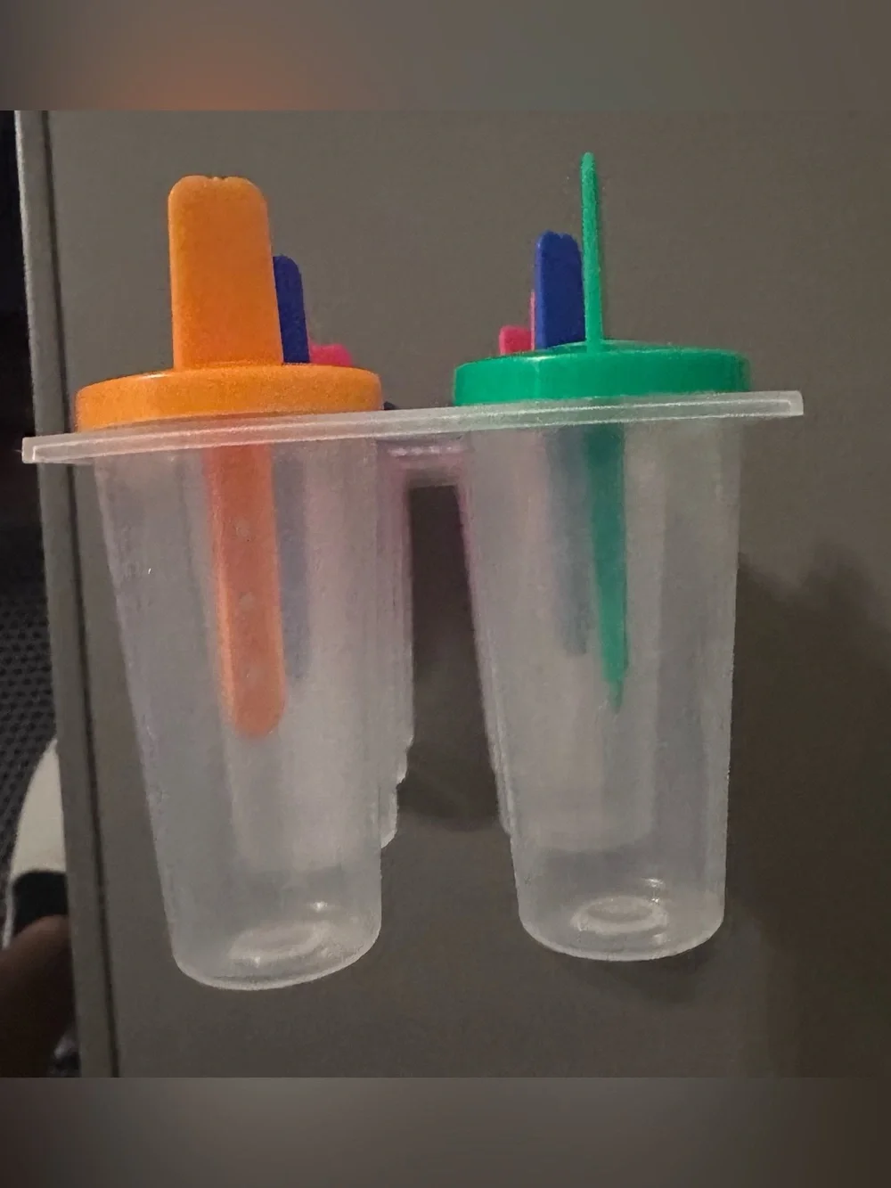Cool Gear Ice Pop Tray 8 Molds Multi-Color Reusable BPA Free Popsicle Maker